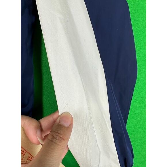 Torrid Embroidered Track Jacket Women's 0 Large Blue / White Floral - Picture 6 of 16